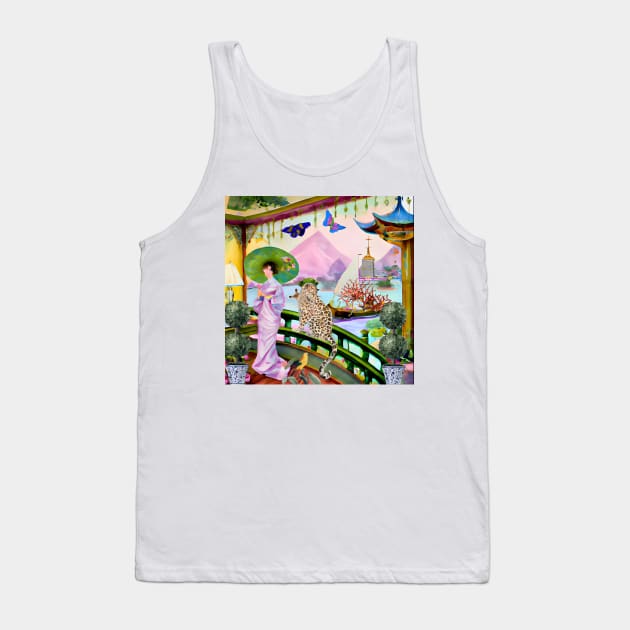 South sea coral merchants, chinoiserie Tank Top by SophieClimaArt